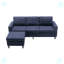 Canapé modulaire réversible avec repose-pieds Karwan