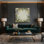 «Farm Farm Garland», art mural sur toile beige