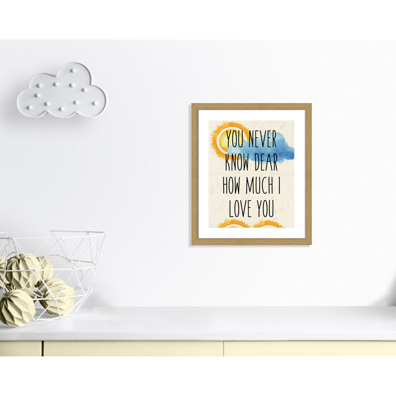 Impression sur papier Sunshine C, H 24,5 po x l 20,5 po x P 0,6 po, Encadré plat chêne
