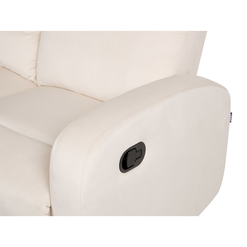Amyerra 128cm Wide Wall Recliner Standard Recliner, Manual - Handle/Lever