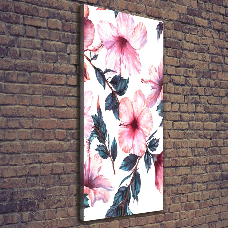 Hibiscus - Wrapped Canvas Print