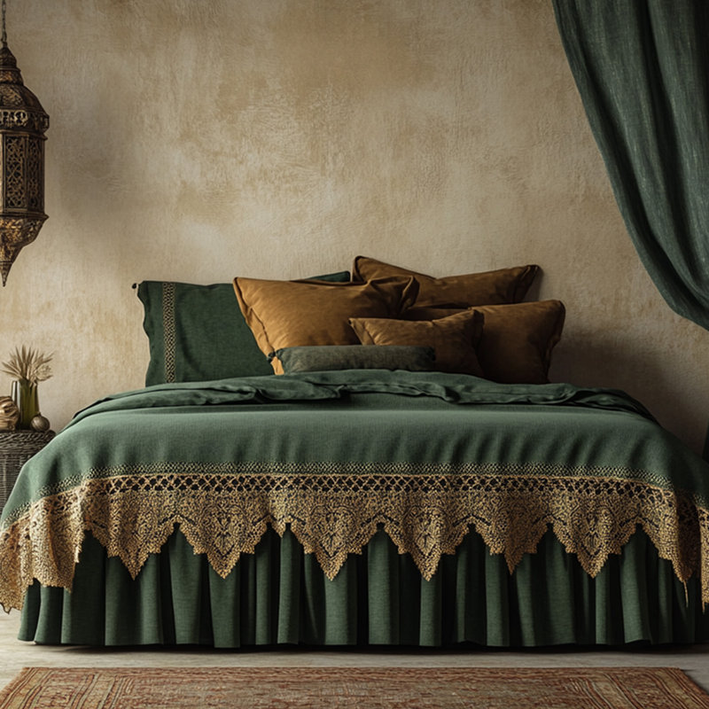 Bohemian Bed Skirt