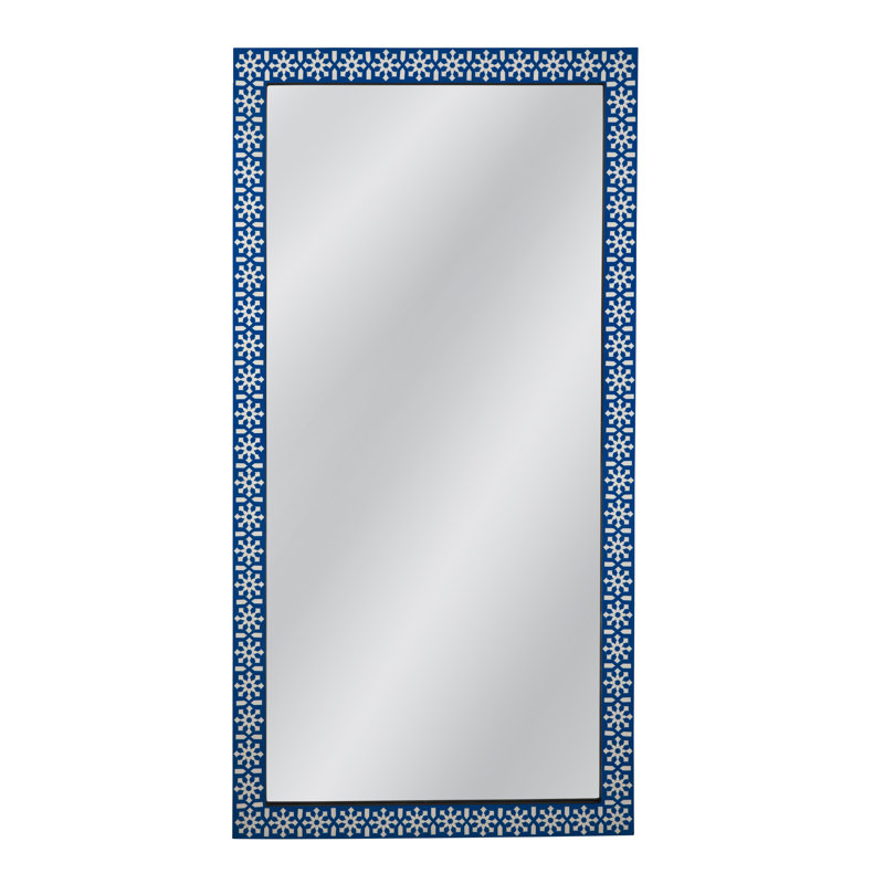 Haitley Bone Flat Floor Mirror
