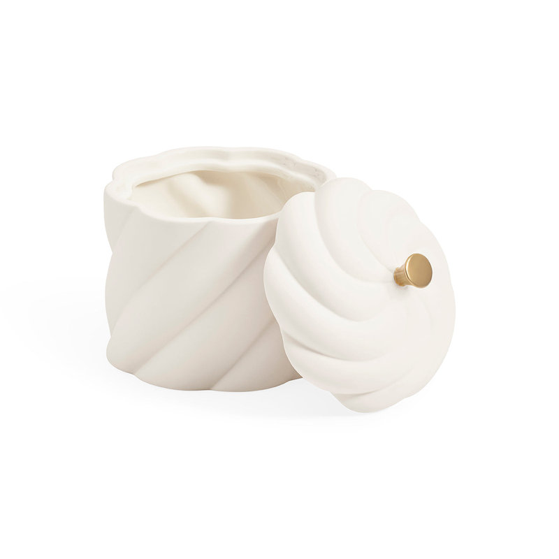 Jonathan Adler Genève, boîte moyenne, 6.25" H x 5.25" W x 5.25" D