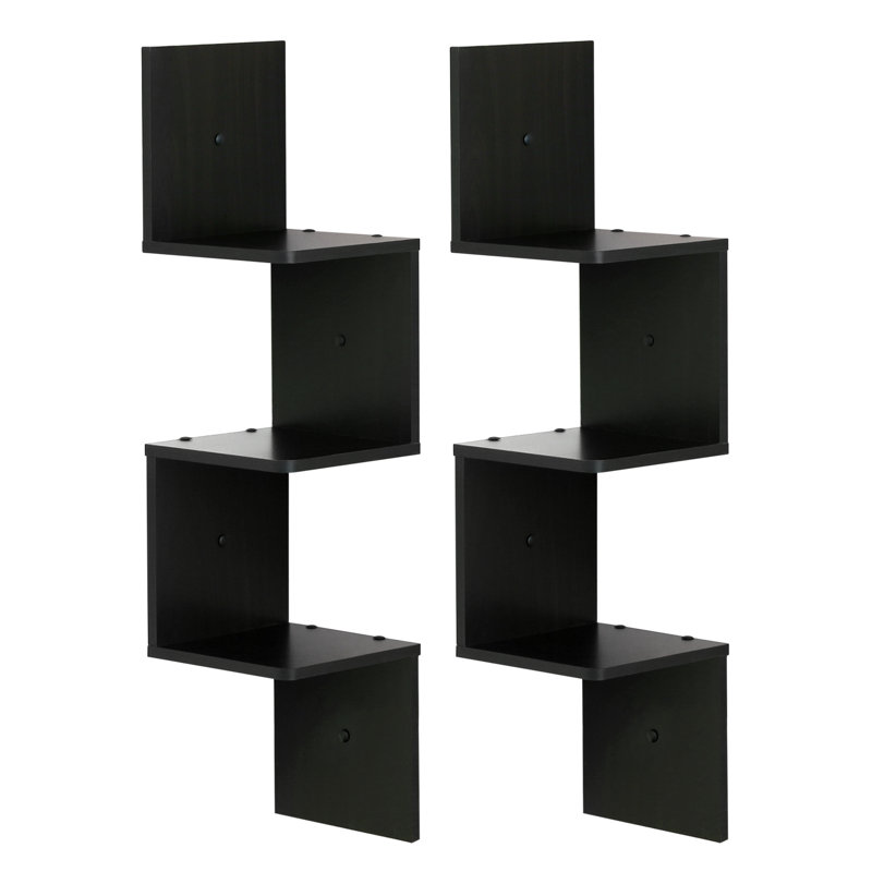 Legge 6 Piece Corner Shelf, Espresso