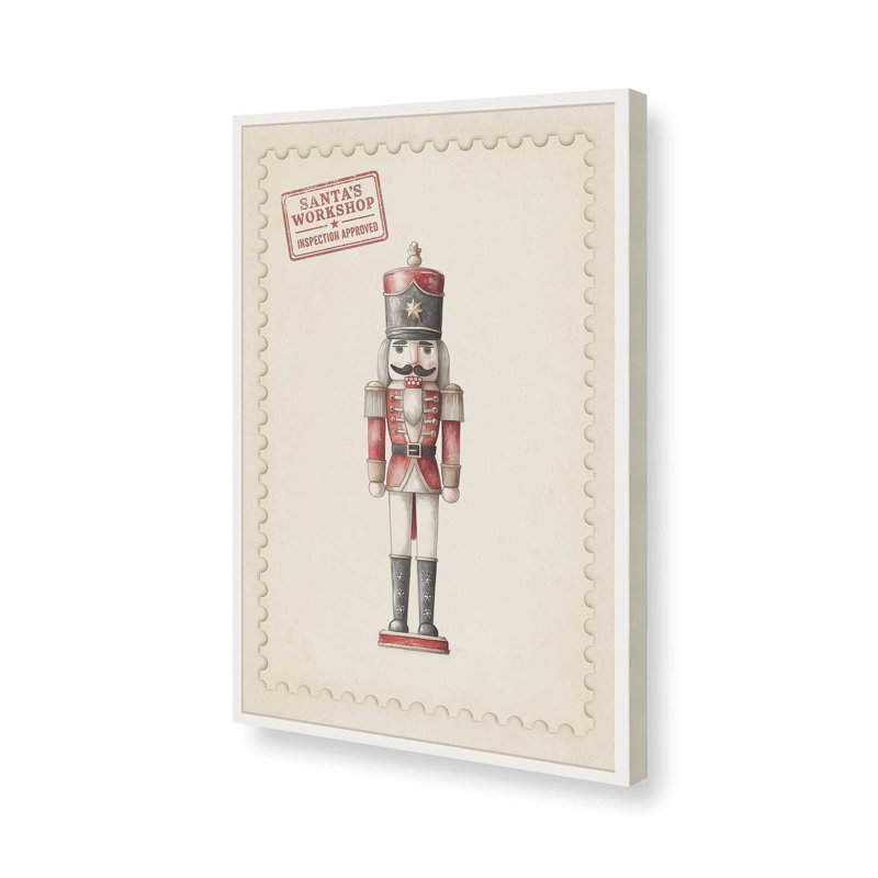 Casse-noisette, reproduction d'art, 12 po x 16 po, Blanc opaque