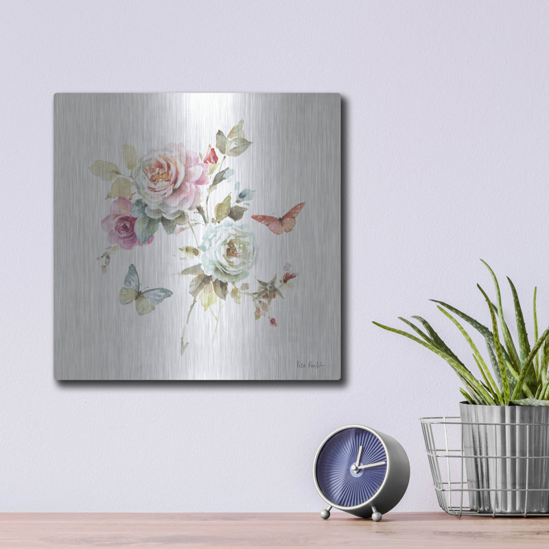 «Beautiful Romance VII» par Lisa Audit, H 12 po x l 12 po