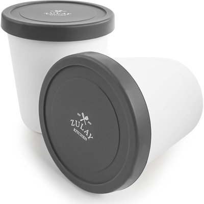 Grands contenants à crème glacée pour la maison Zulay Kitchen