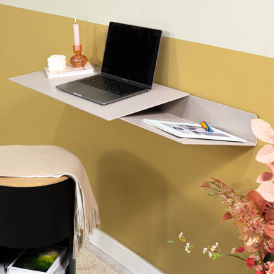 DRIFT Adjustable Height Steel Floating Desk