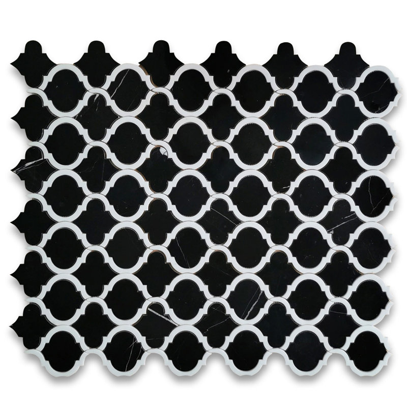 Carrelage mosaïque en marbre et mosaïque