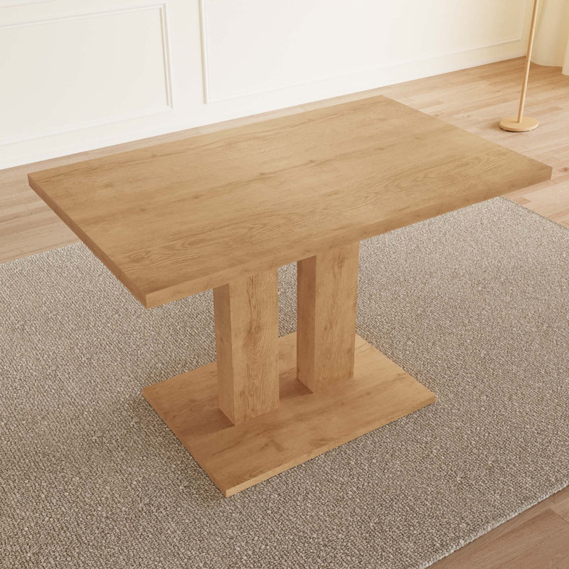 Table de salle à manger Mekeshia, H 29,9 po x l 28,3 po x L 46 po