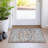Machine Washable Indoor/Outdoor Xhevrie Paprika Rug-1746691990