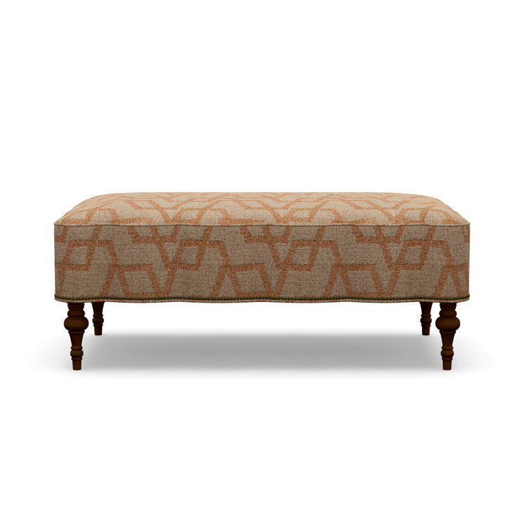 Scalloped Ottoman