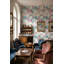 Papier peint floral chinois
