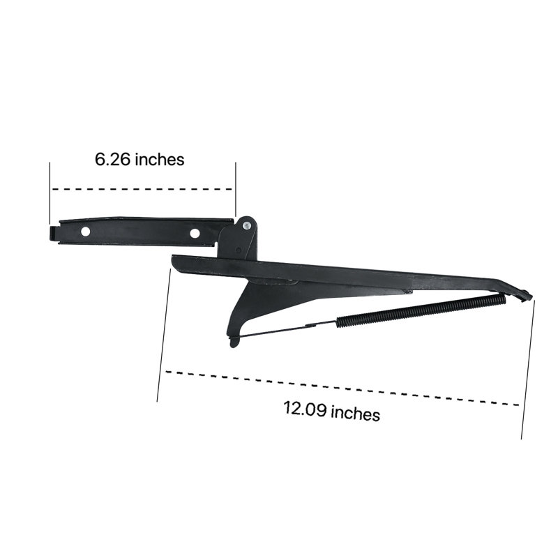 Whole Parts Range Oven Door Hinge Assembly With Spring, Part# 316007002 - Replacement & Compatible With Some Frigidaire, Tappan And Kenmore Ranges Or Ovens