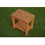 Macaluso Outdoor Square Teak Side Table-1314094253