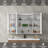 Kyante Aluminum Medicine Cabinet with LED Mirror for Bathroom, Wall Mounted Surface led Medicine Cabinet, Defog, Stepless Dimming, 3 Color Change, 2 Outlets, 2USB-218653627