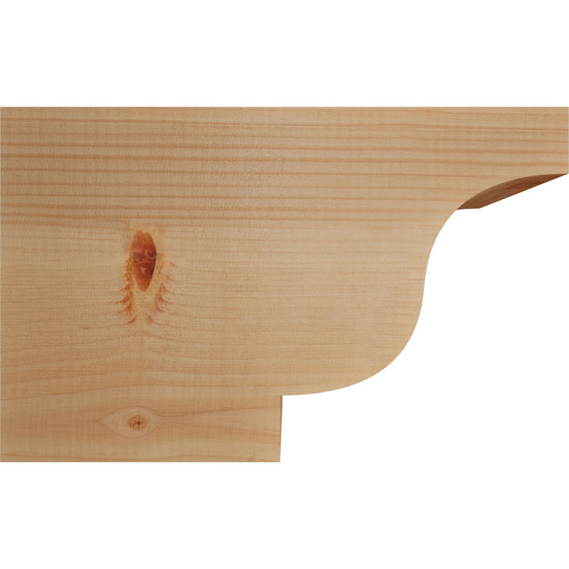 Queue de chevron lisse Newport, Sapin de Douglas, H 10 po x l 16 po x P 5,5 po