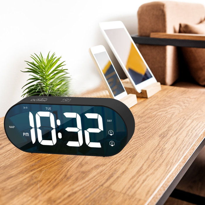 Norbi Modern & Contemporary Digital Electric Tabletop Clock & Reviews ...
