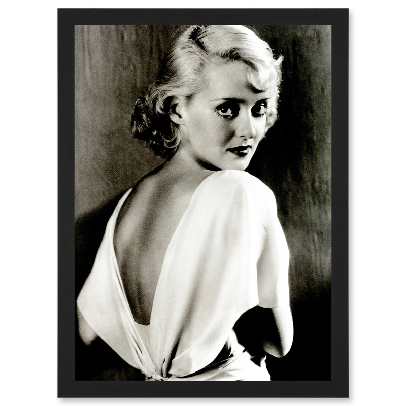 Iconic Bette Davis Hollywood Actress - Single Picture Frame Art Prints