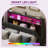 Branae Storage Upholstered Platform Bed with LED Lights and Built In USB Port-2069433371-2019282821