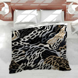 Animal Print Bedding Pattern Comforter Safari