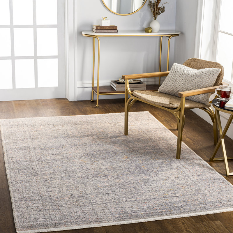 Jazive Oriental Indoor Rug, Rectangle 5'3" x 7'