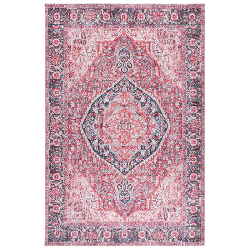 Anelia Performance Machine Washable Oriental Rug, Rectangle 9' x 12'