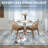 Washable Rugs Area Rugs for Living Room, Vintage Blue Floral Bedroom Rugs Indoor Accent Large Carpet Table Soft Non Slip Retro Floor Cover-872633113