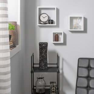 3 Piece Square Accent Shelf