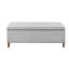 Banc de rangement rectangulaire à fermeture douce