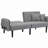 Folding Ottoman Sofa Bed with stereo (Gray)