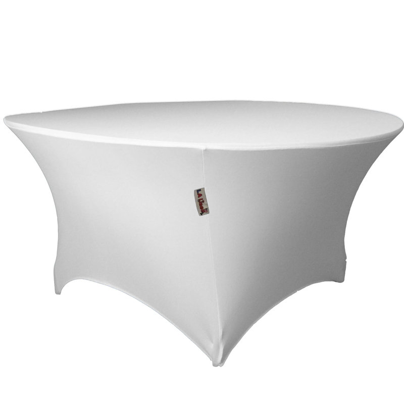Nappe Spandex, Blanc, R 36 po x H 30 po