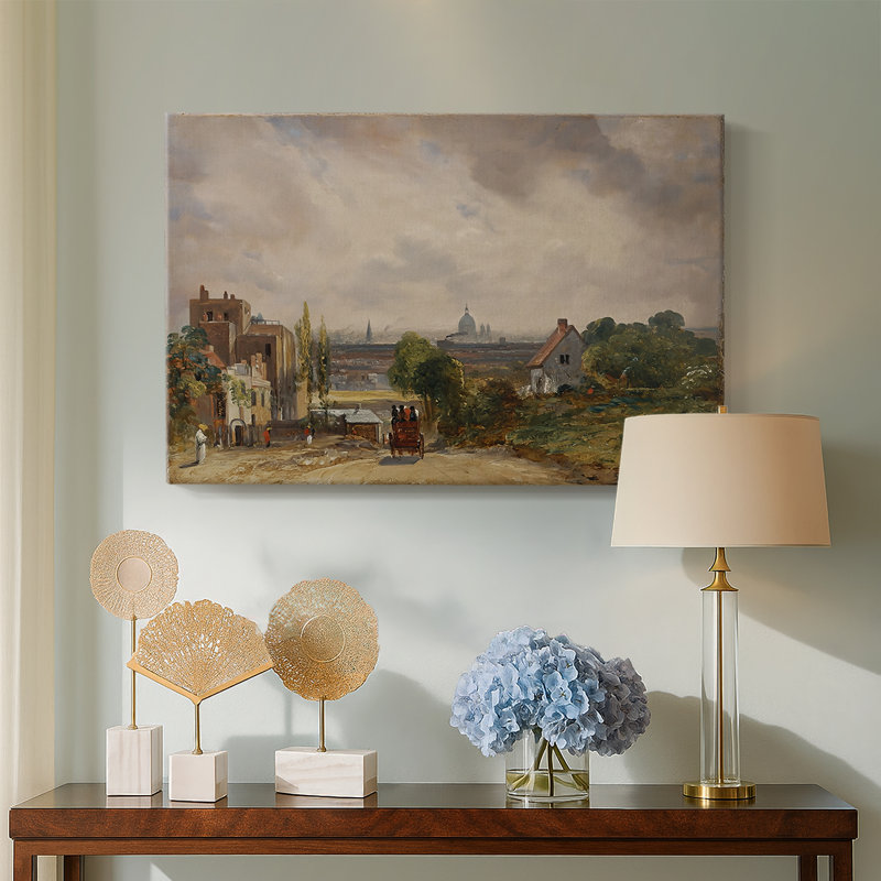 Sir Richard Steele's Cottage, Hampstead-John Constable-Gallery Wrapped Canvas-1832, 40 x 60