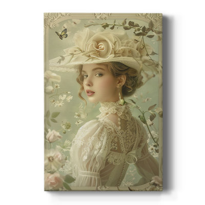 WOMEN Series CCCCLXXII - Toile tendue avec châssis de qualité supérieure - Prêt à être accroché