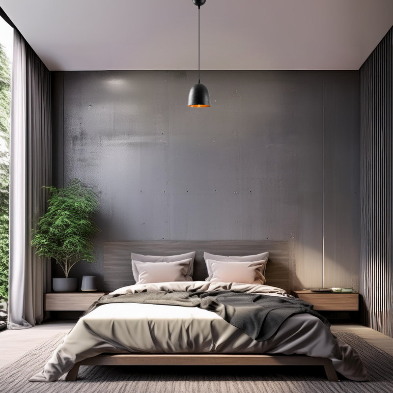 Lustre industriel moderne, structure en fer noir, 43,3 po x 43,3 po x 44,5 po | Câble réglable de 35,4 pouces | Certifié IP20 | Parfait pour les décors scandinaves et fantaisistes | Éclairage élégant pour la maison et le bureau