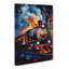 Steam Train Cubism No.2 - Wrapped Canvas-1924738920