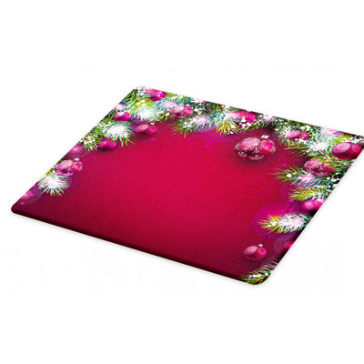 East Urban Home Glass Christam Cutting Board