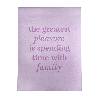 Tapis en poly-chenille en polyester "love"