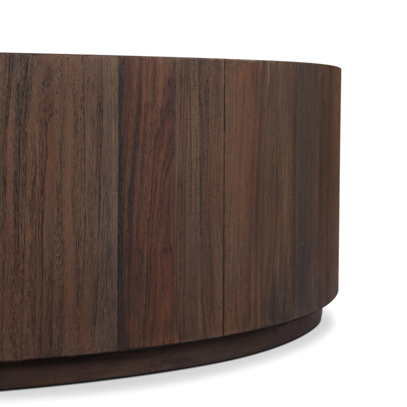 Ridge Outdoor Coffee Table-Stained Saddle Brown