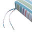 Ensemble de coussins de patio à assise profonde Tommy Bahama, rayé Sunbrella résistant à la décoloration pour canapés de patio, canapés modulaires et chaises longues, l 24 po x P 24 po, 4 po d'épaisseur, réversible, bandeau pastel-131480141