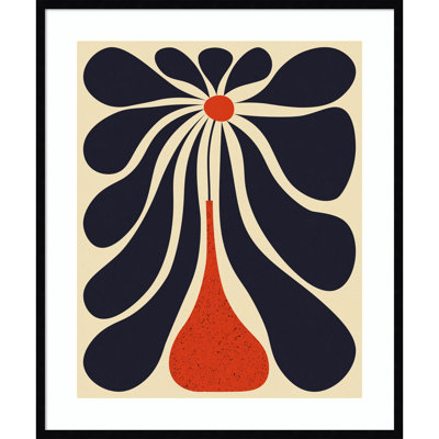 Lazy Flower Print by Alisa Galitsyna