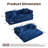 80.5'' Corduroy Convertible Sleeper Sofa-1572896967