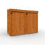 Tiger Wooden Double Bin Store