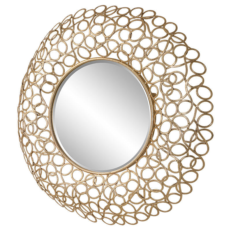 Metal Round Wall Mirror