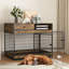 Caisse pour chien avec portes doubles-1940443991