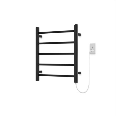 Artos MR06560P-BK Ryton Towel Warmer 26" x 24" Plug-In Black