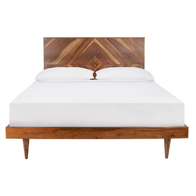 Macibryn Wood Herringbone Bed