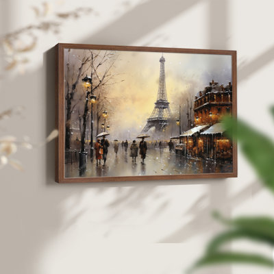 Chirstmas Art-CCCIX -Framed Print - Restickable