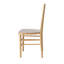 Chaise d'appoint empilable en bois massif Hannigan-2045054755